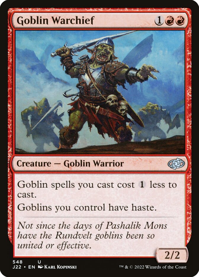 image Goblin Warchief