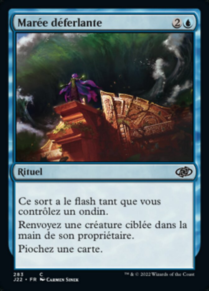 image Marée déferlante