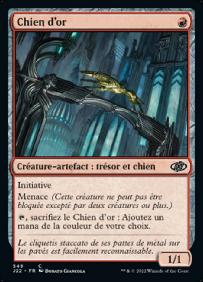 image Chien d'or