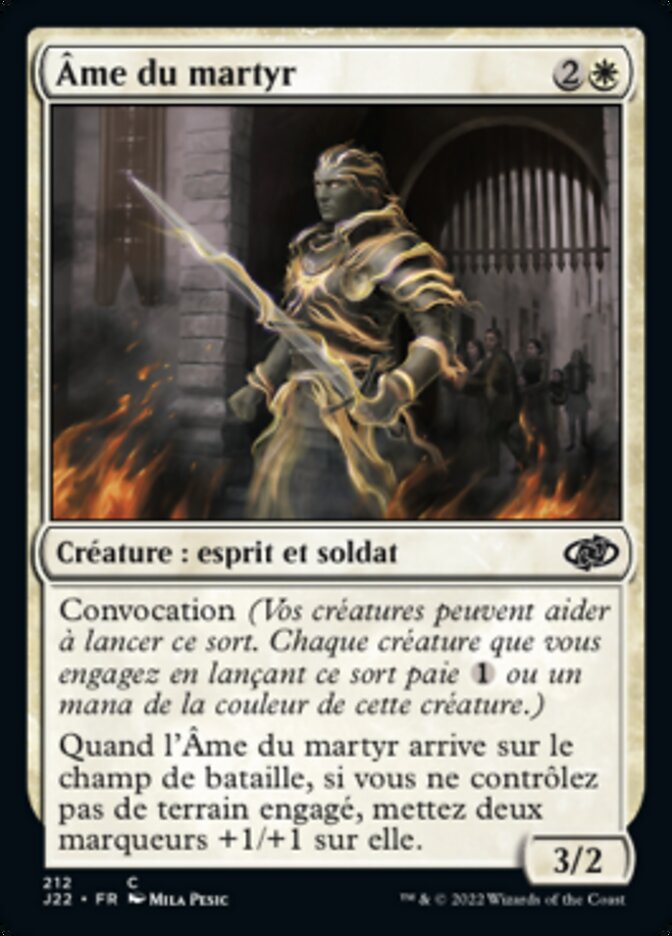 image Âme du martyr
