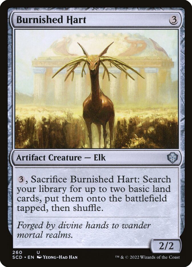 image Burnished Hart