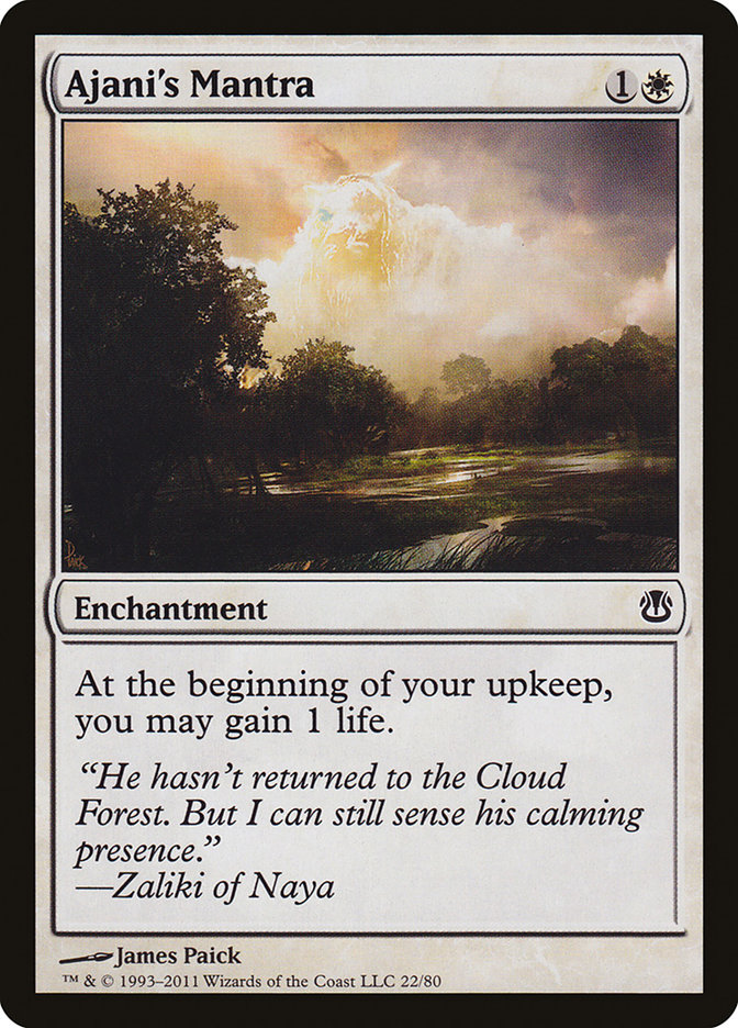 image Ajani's Mantra