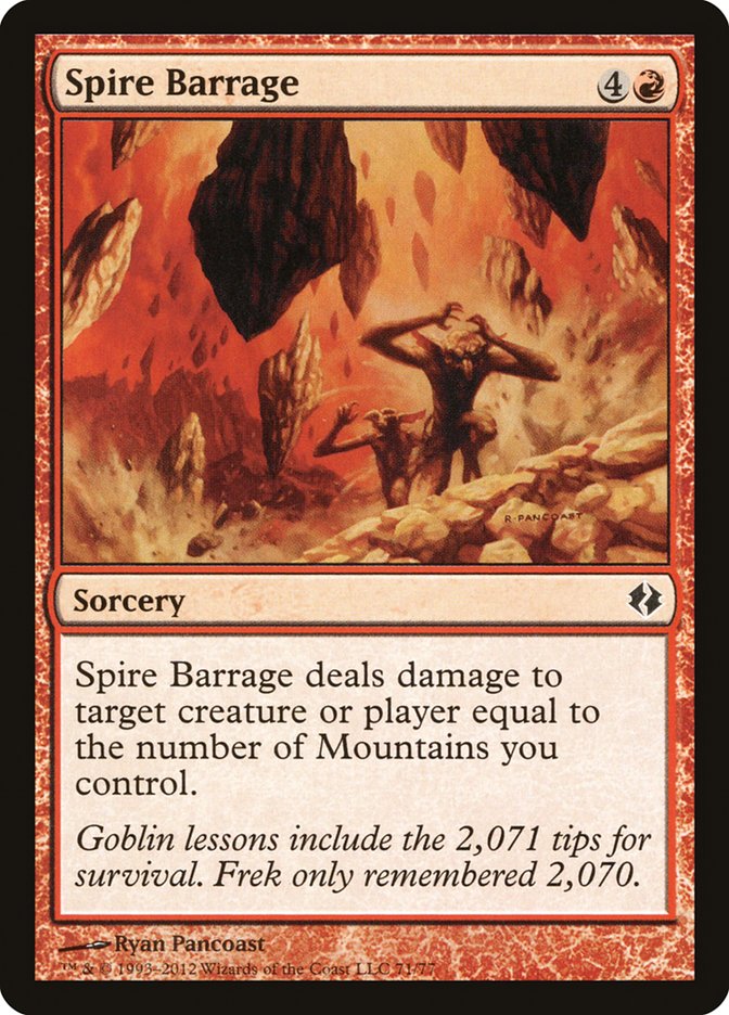 image Spire Barrage