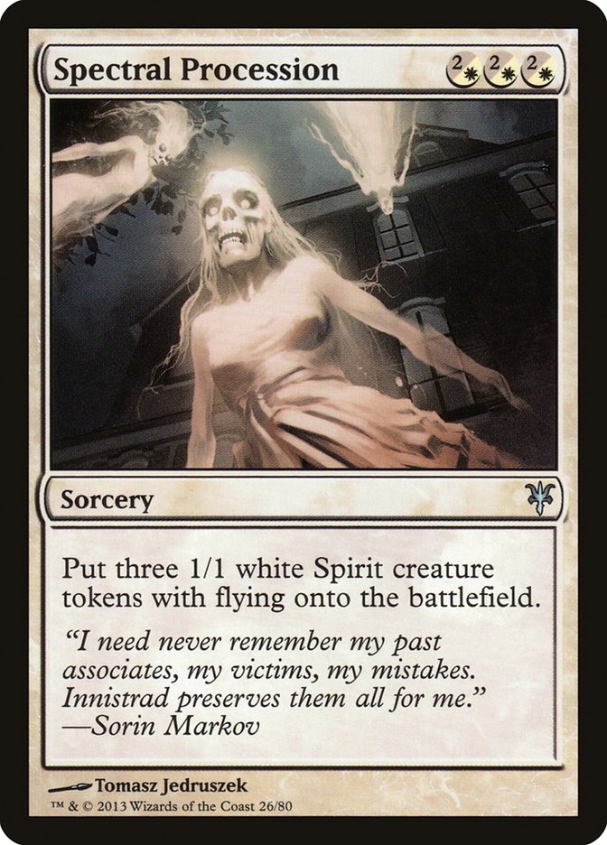 image Spectral Procession