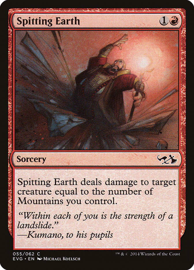image Spitting Earth