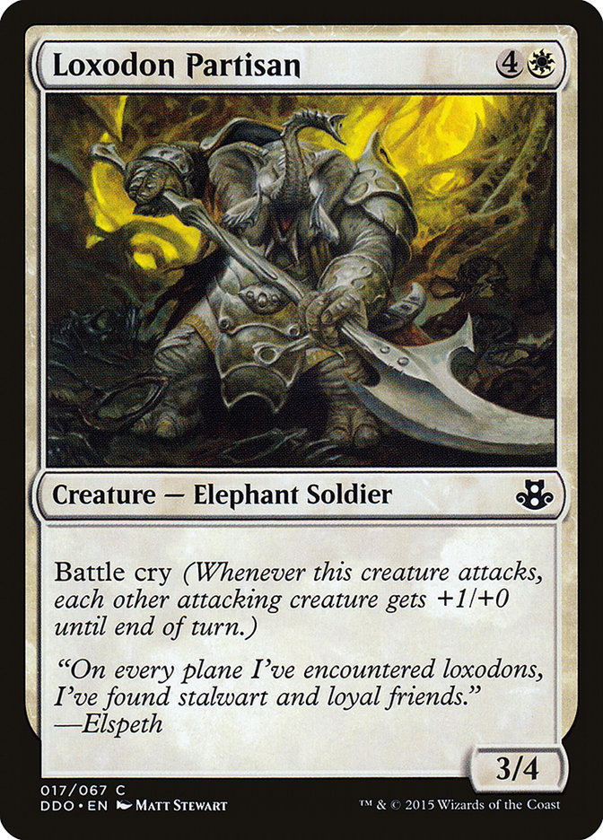 image Loxodon Partisan