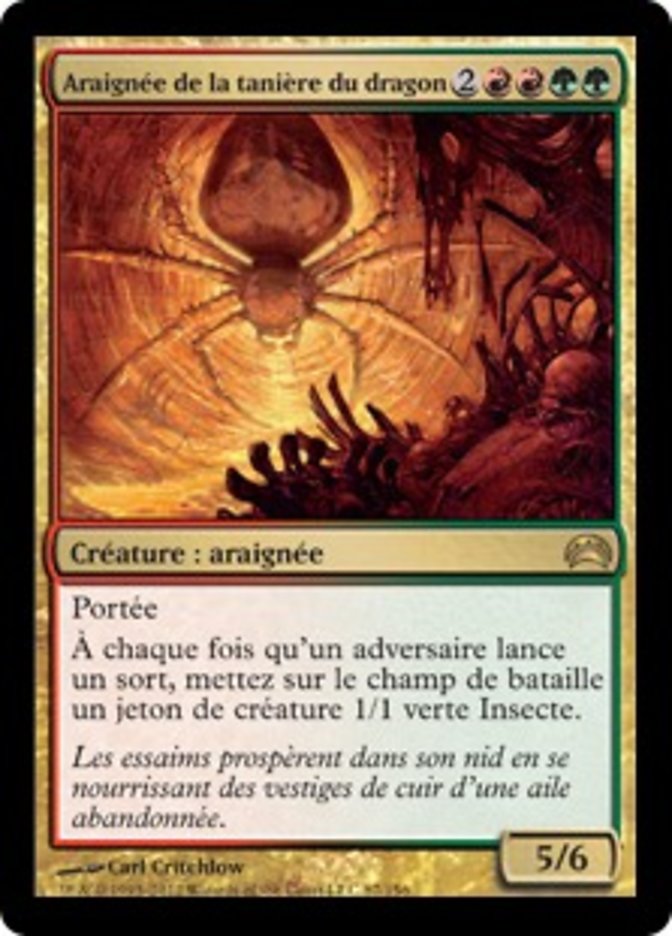 image Araignée de la tanière du dragon