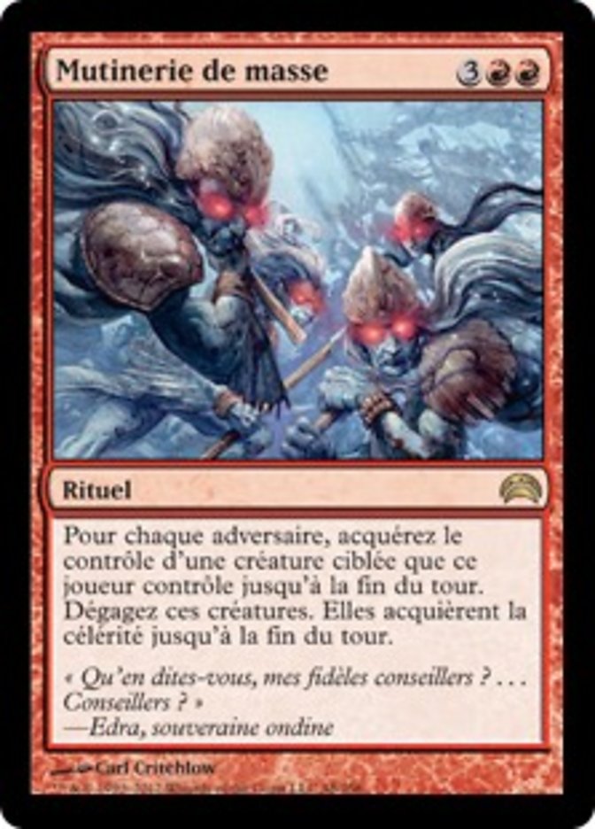 image Mutinerie de masse