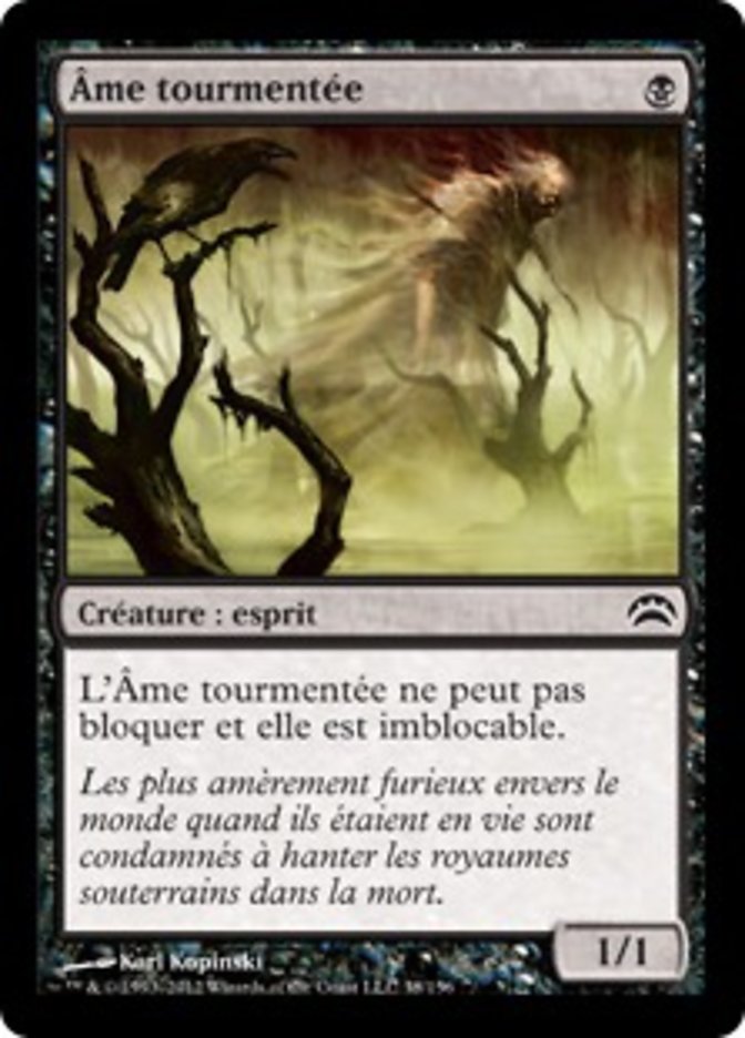 image Âme tourmentée