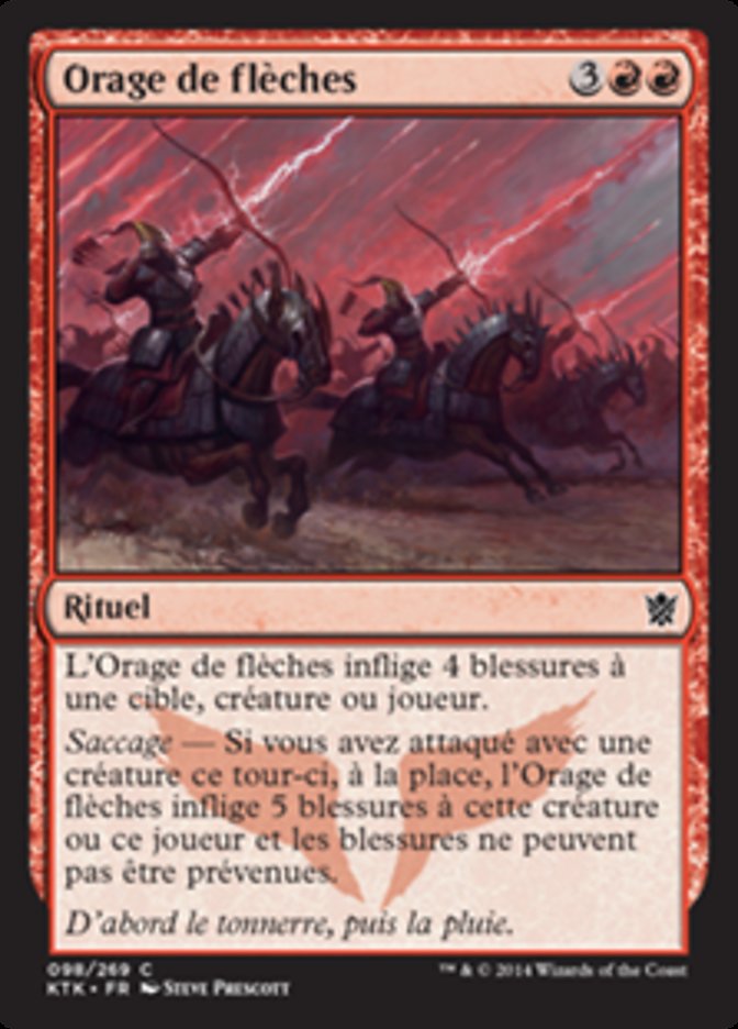 image Orage de flèches