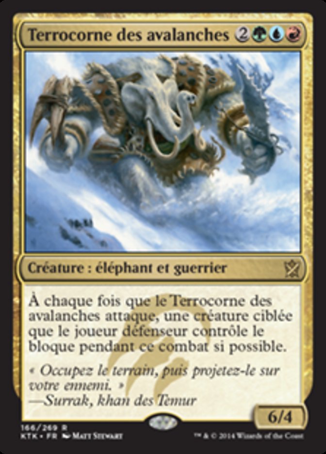 image Terrocorne des avalanches