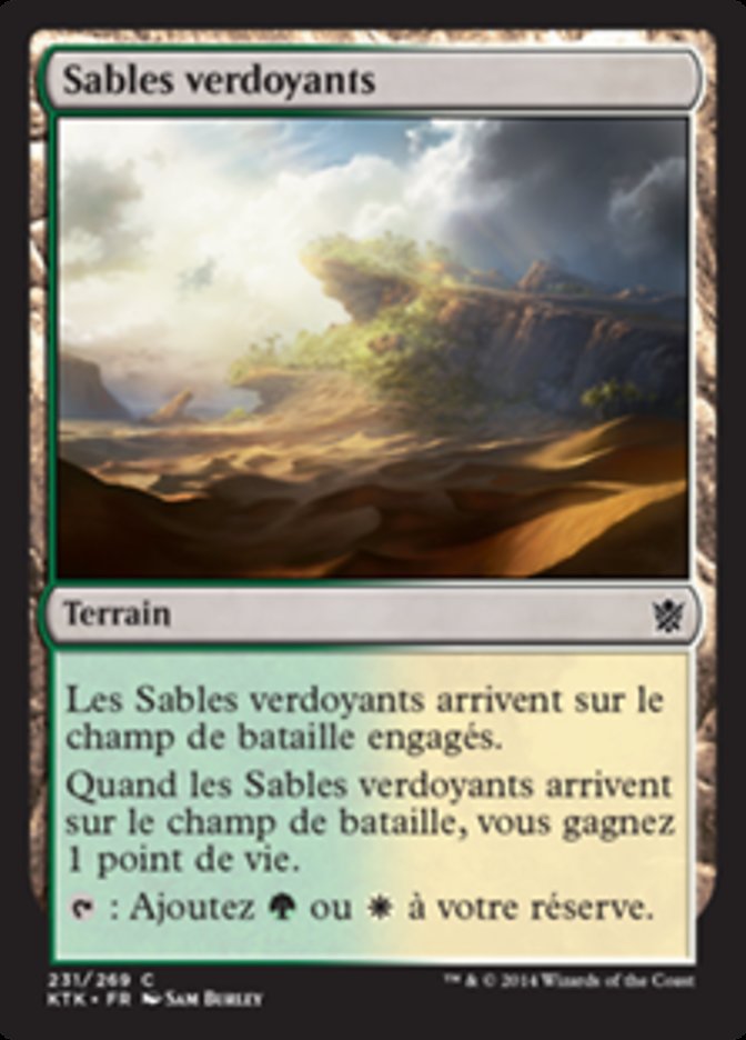 image Sables verdoyants