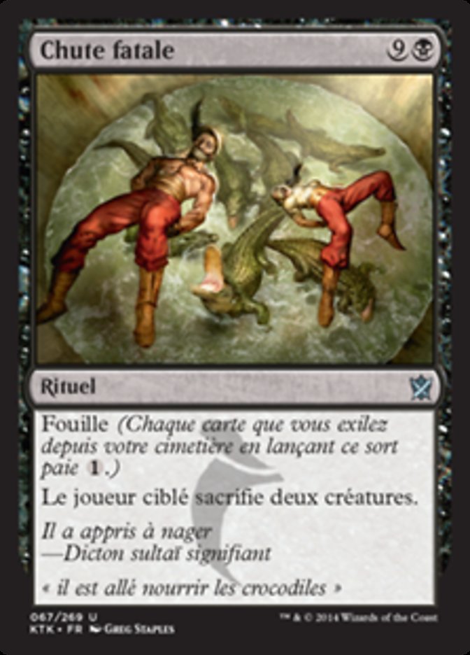 image Chute fatale
