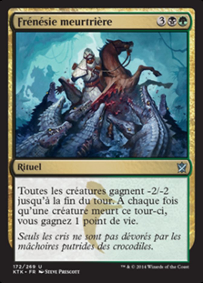 image Frénésie meurtrière