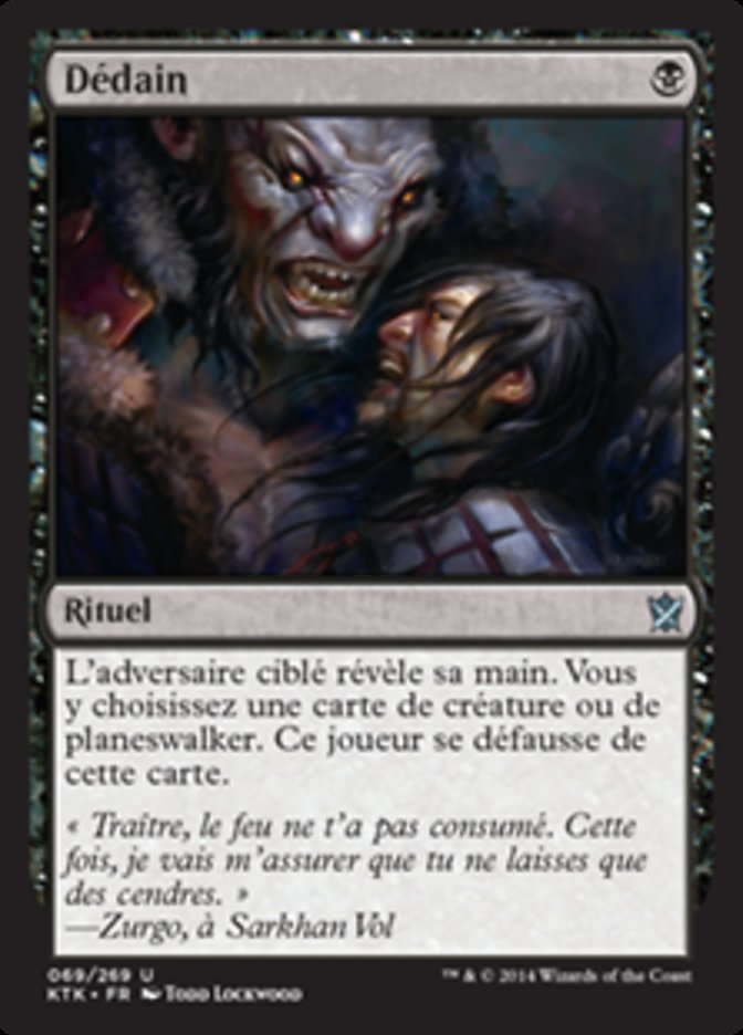 image Dédain
