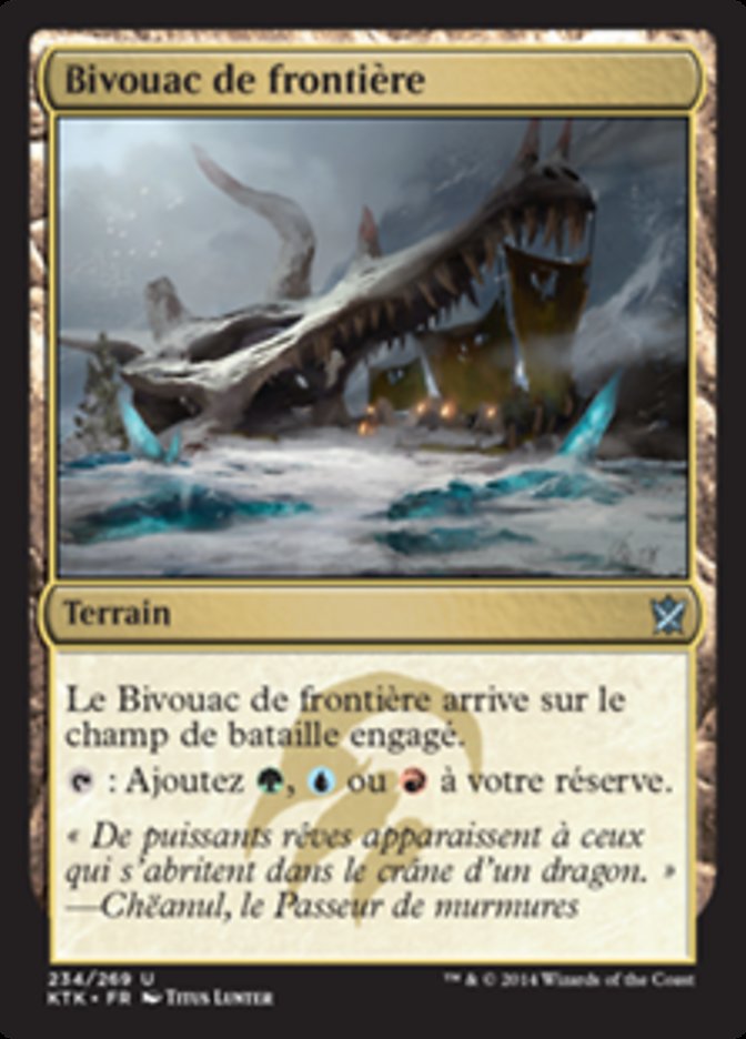 image Bivouac de frontière