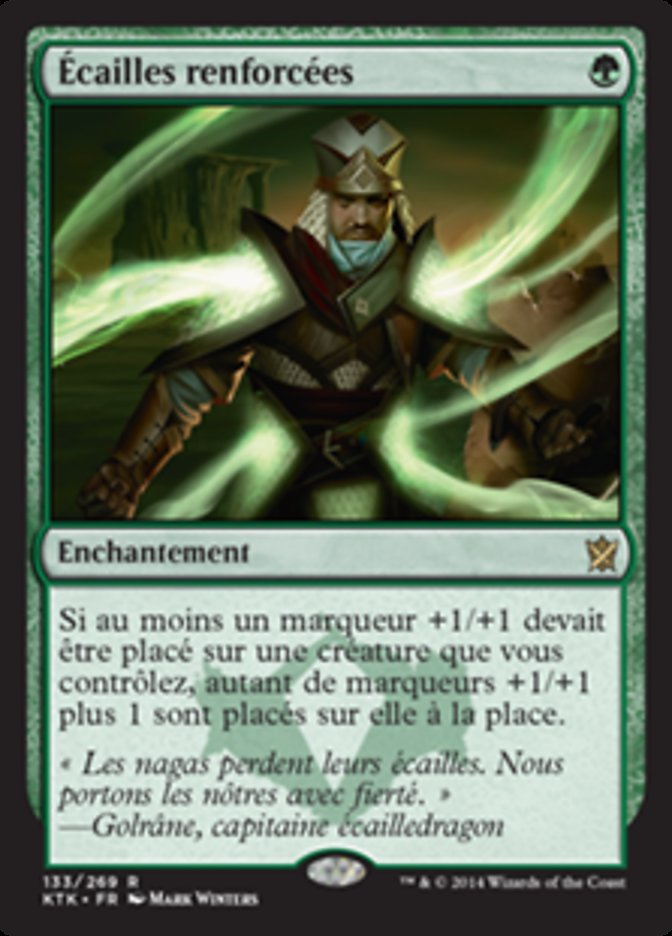image Écailles renforcées