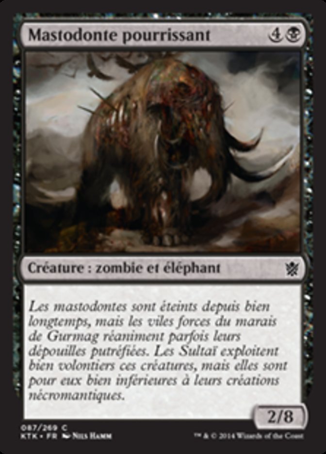 image Mastodonte pourrissant