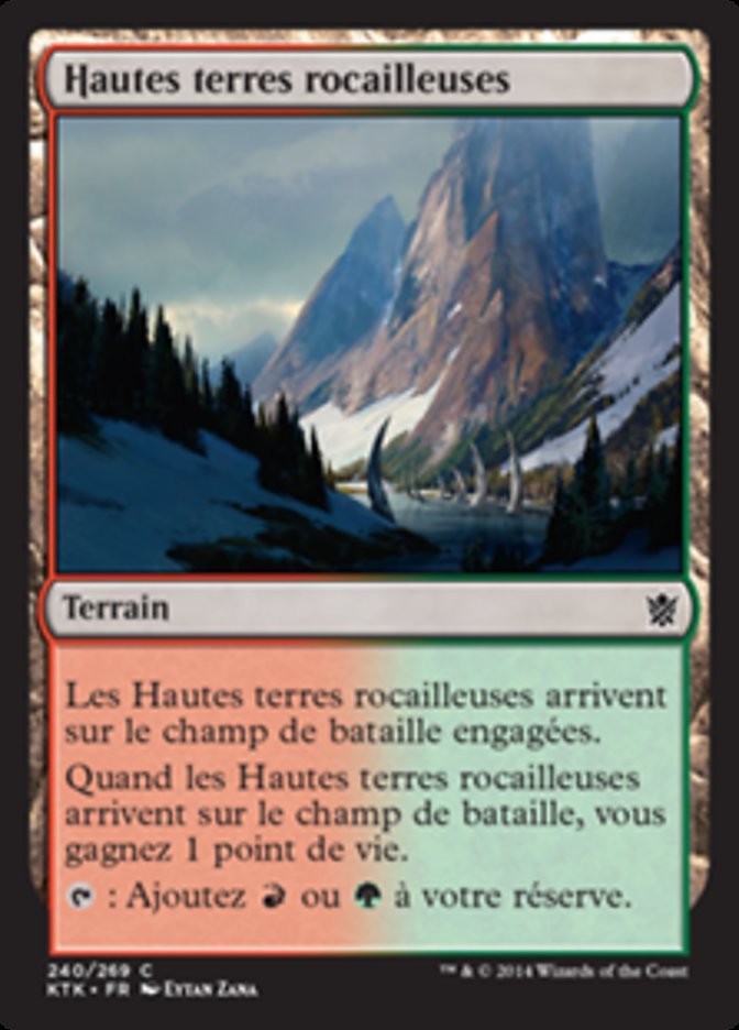 image Hautes terres rocailleuses