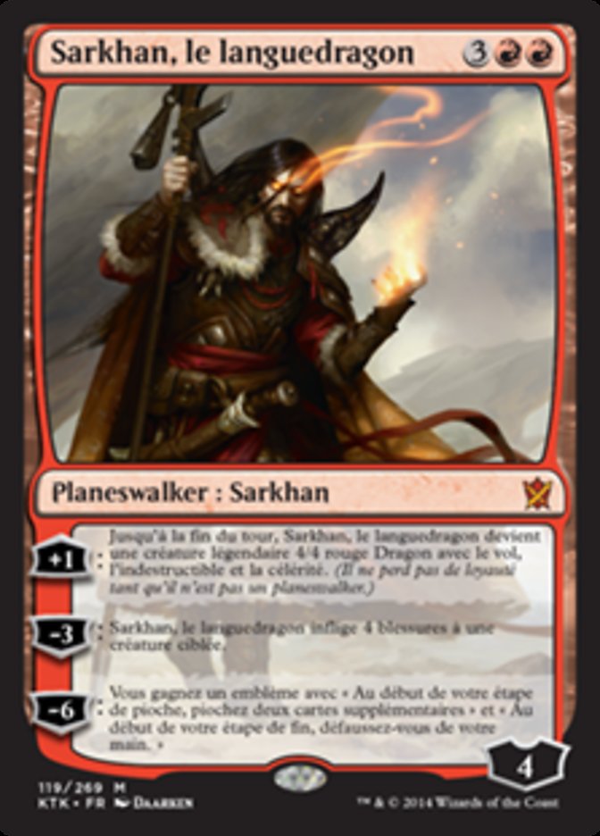 image Sarkhan, le languedragon