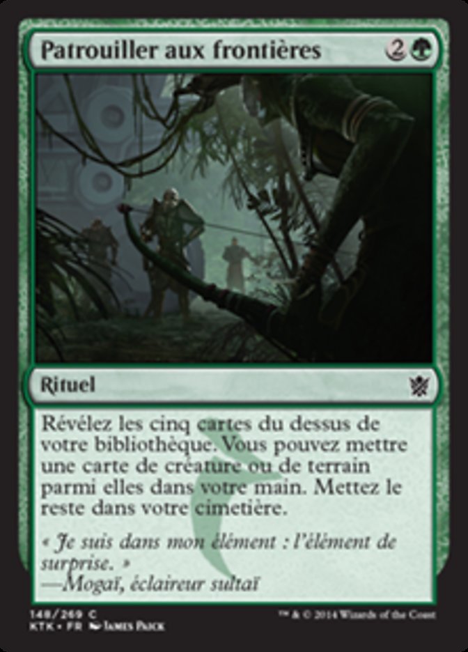 image Patrouiller aux frontières