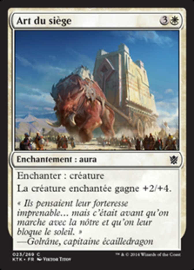 image Art du siège