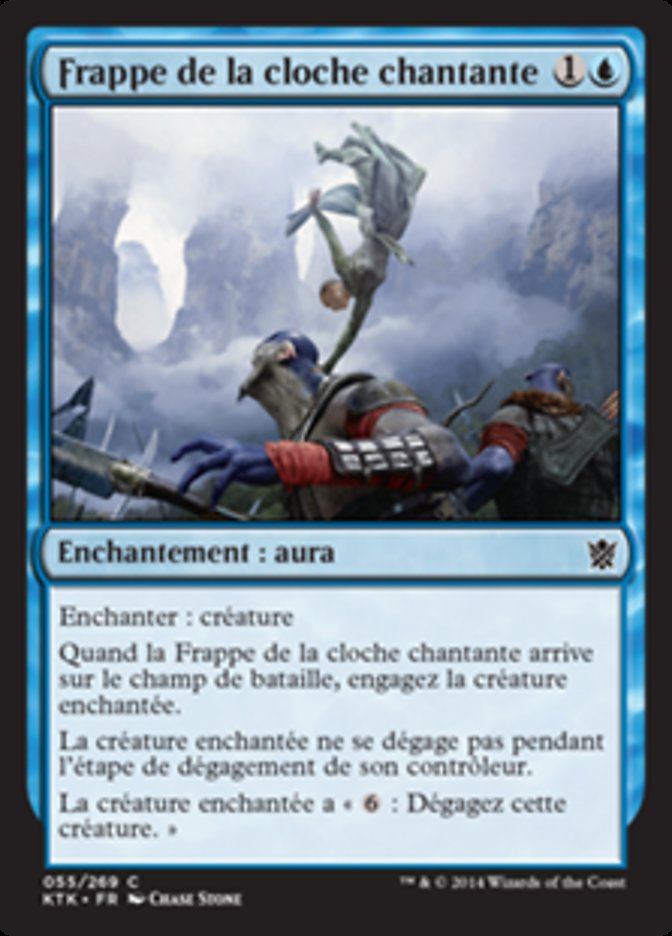 image Frappe de la cloche chantante