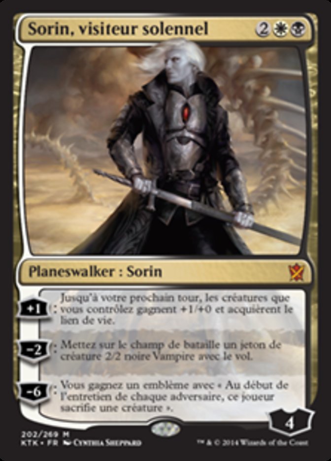 image Sorin, visiteur solennel