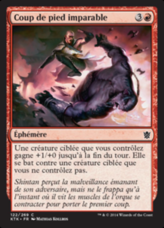 image Coup de pied imparable