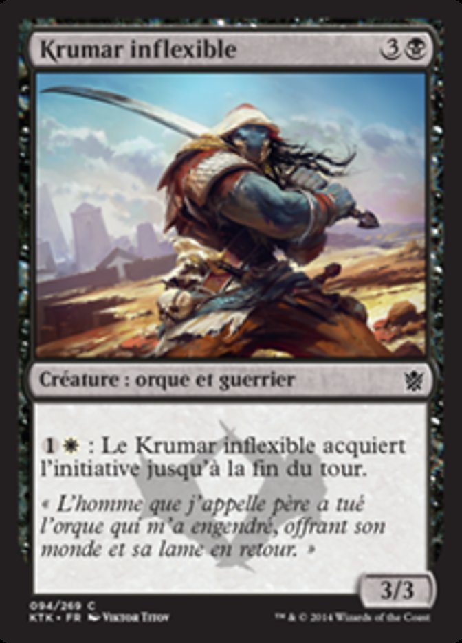 image Krumar inflexible