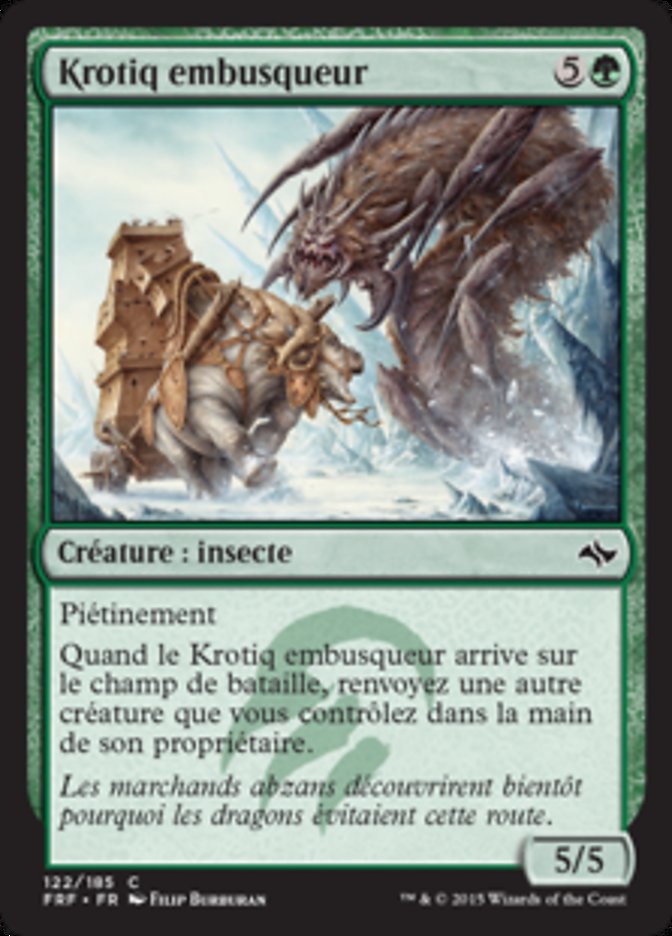 image Krotiq embusqueur