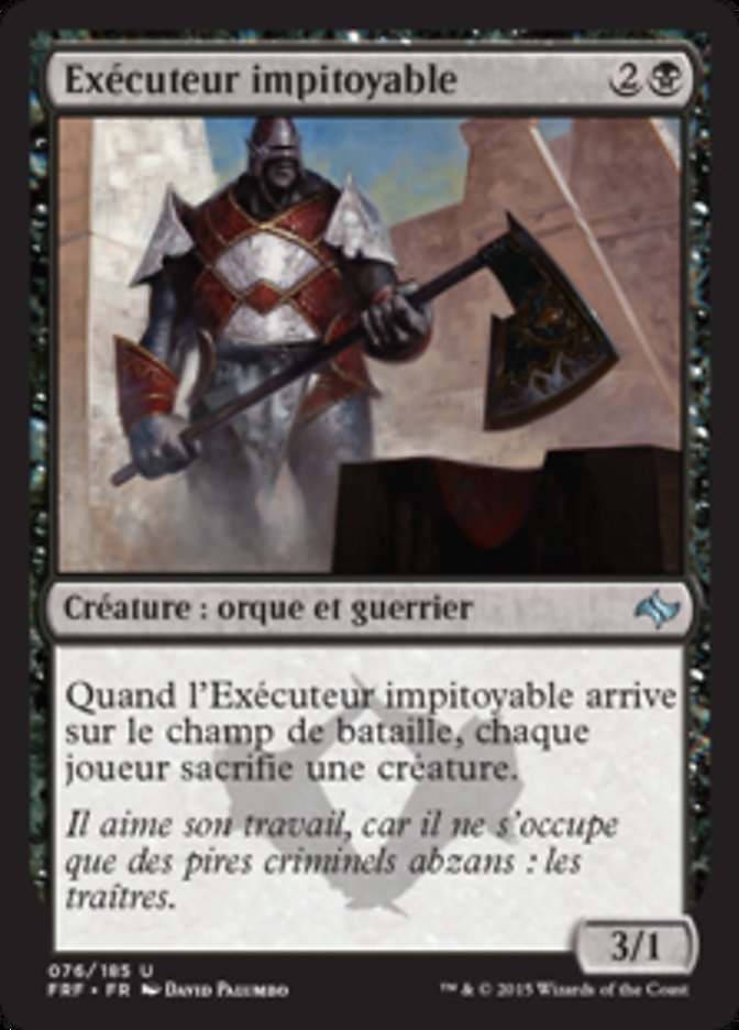 image Exécuteur impitoyable