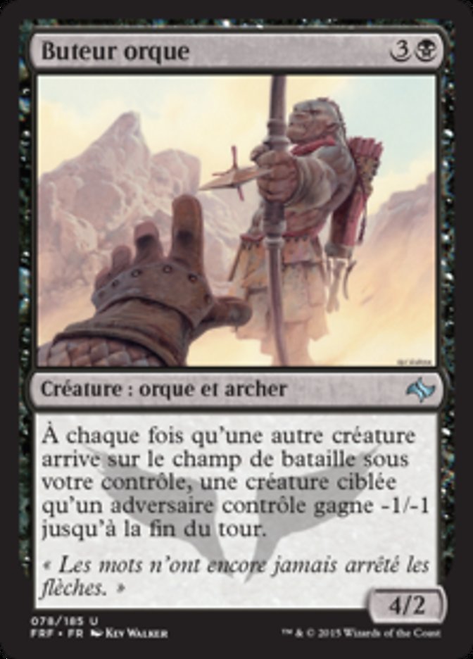 image Buteur orque