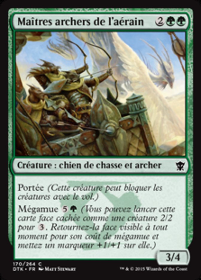 image Maîtres archers de l'aérain