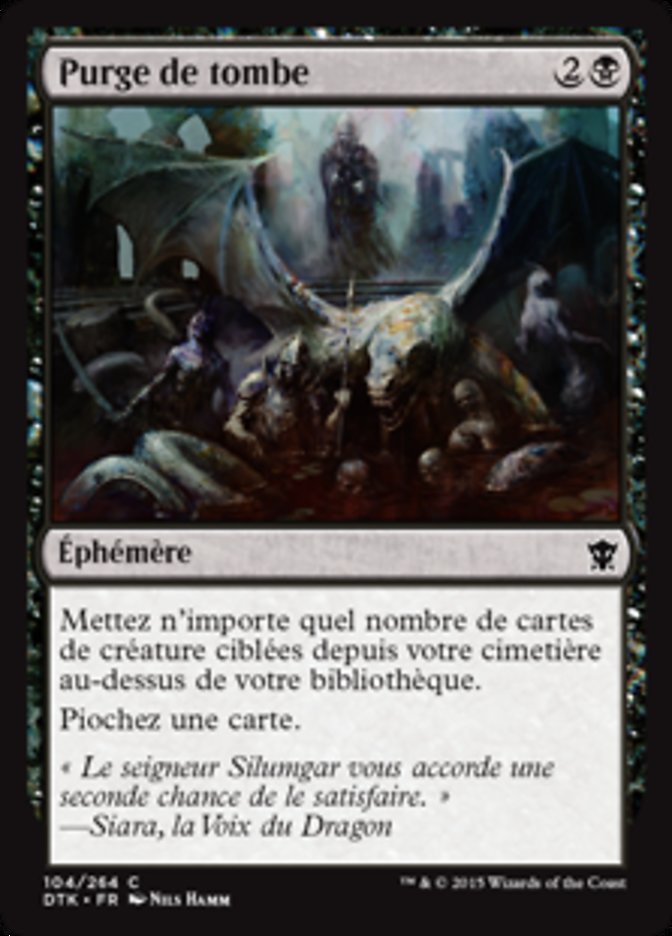 image Purge de tombe