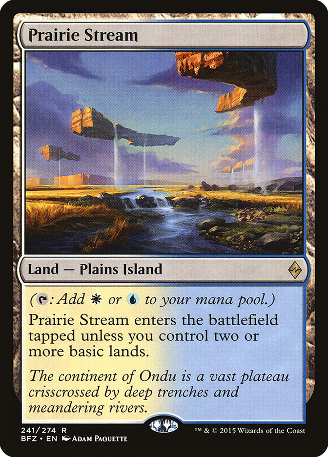 image Prairie Stream