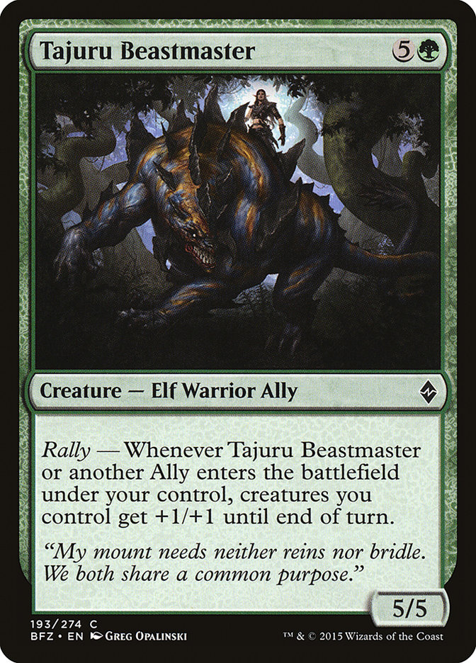 image Tajuru Beastmaster