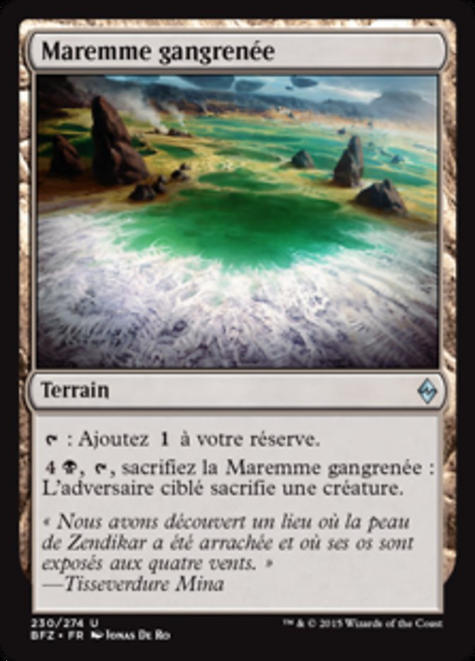 image Maremme gangrenée