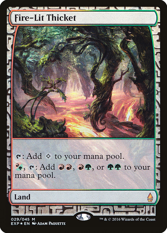 image Fire-Lit Thicket