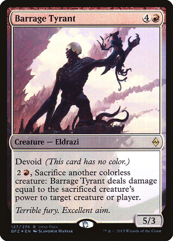 image Barrage Tyrant