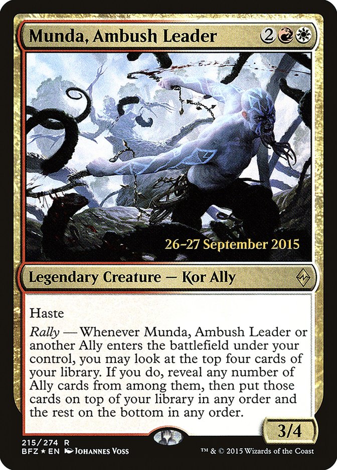 image Munda, Ambush Leader