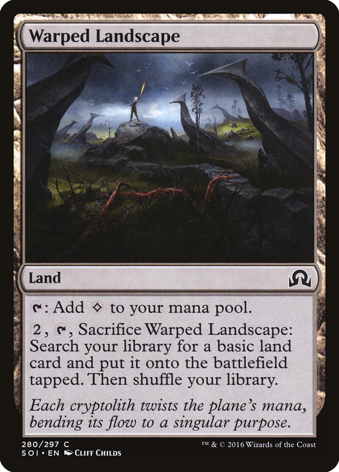 image Warped Landscape