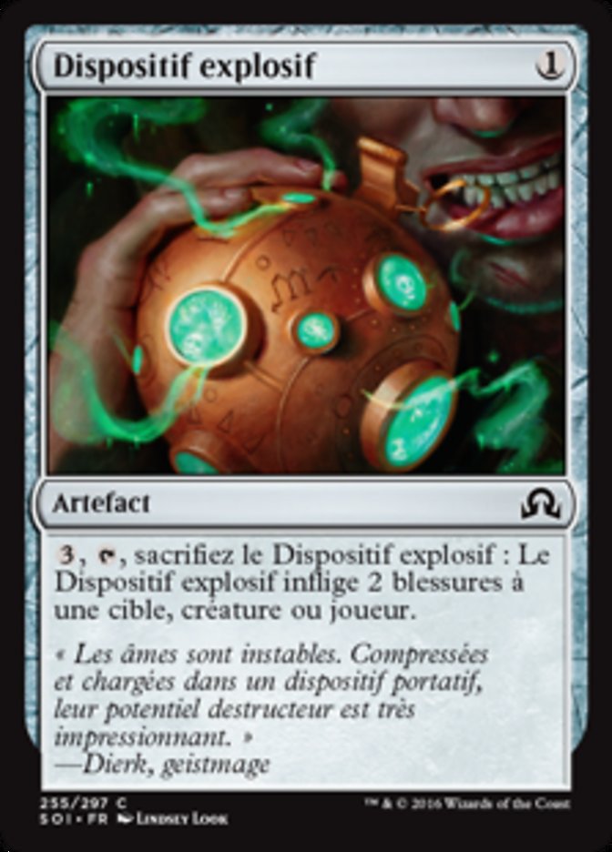 image Dispositif explosif