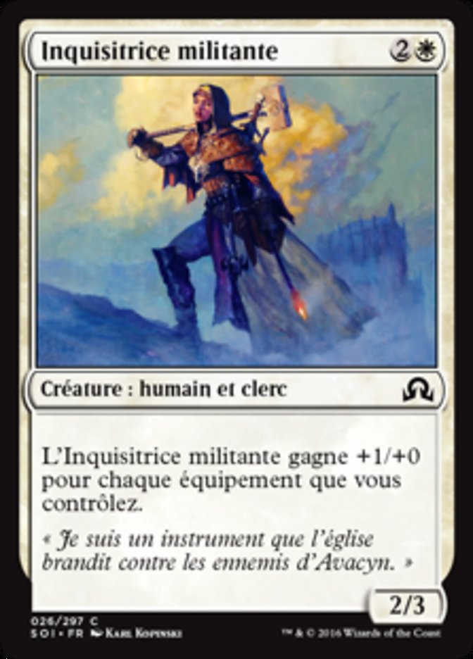 image Inquisitrice militante