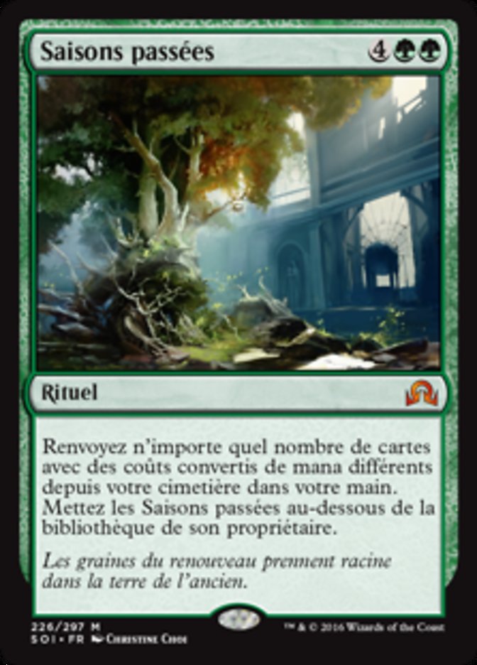 image Saisons passées