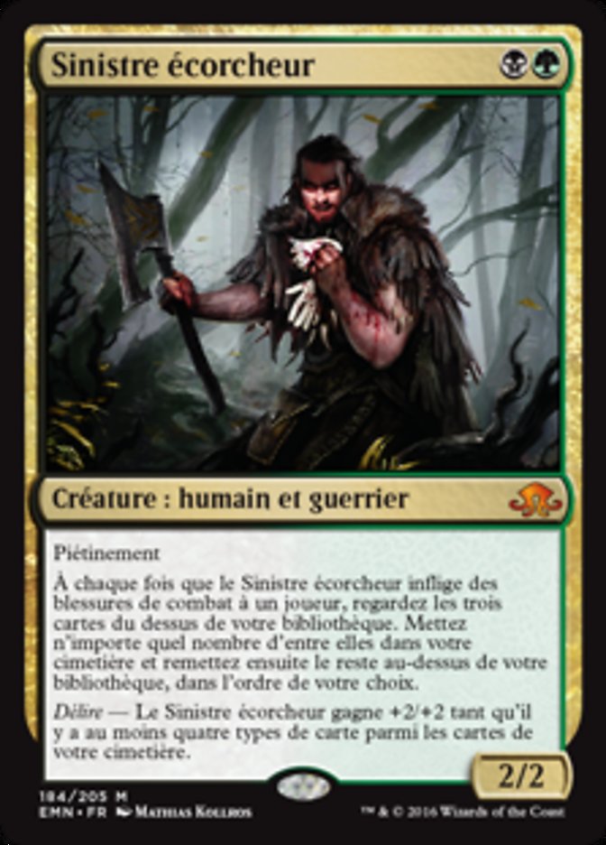 image Sinistre écorcheur