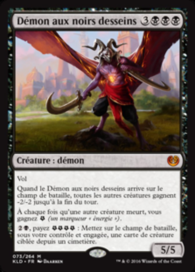 image Démon aux noirs desseins