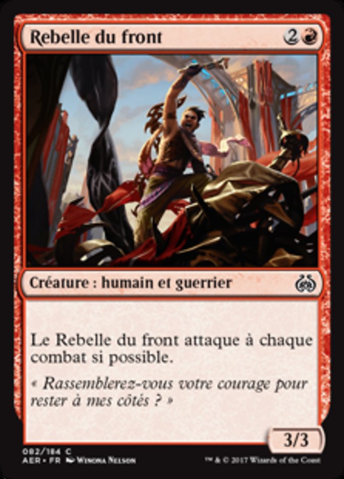 image Rebelle du front