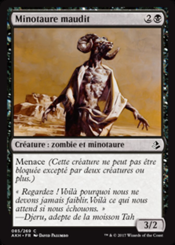 image Minotaure maudit