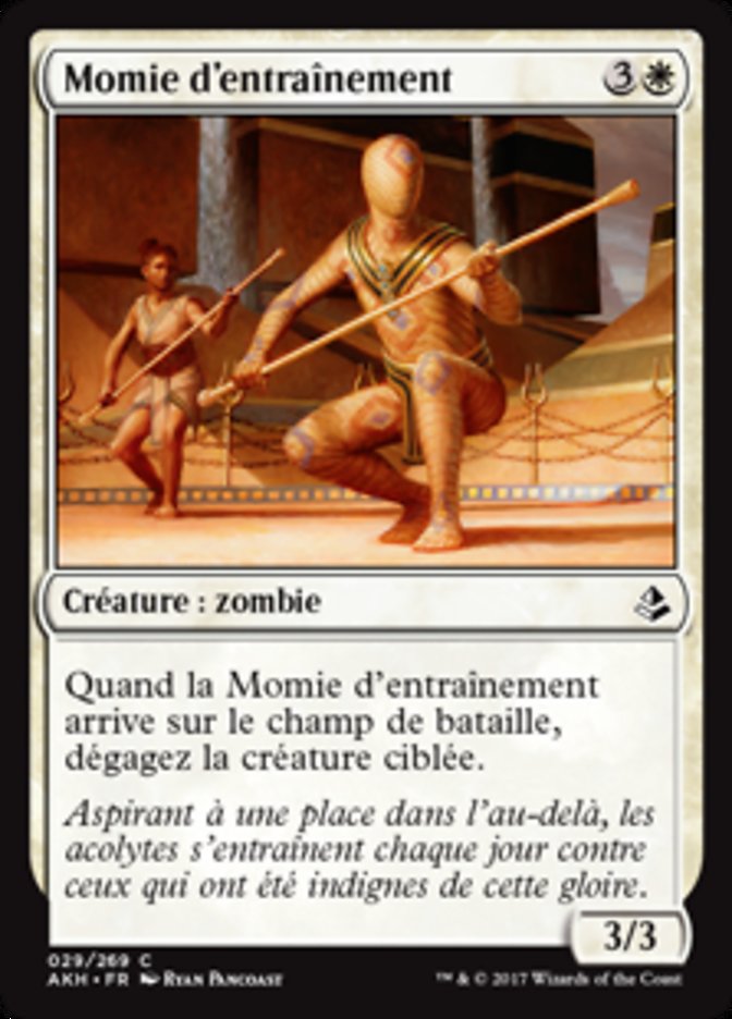 image Momie d'entraînement